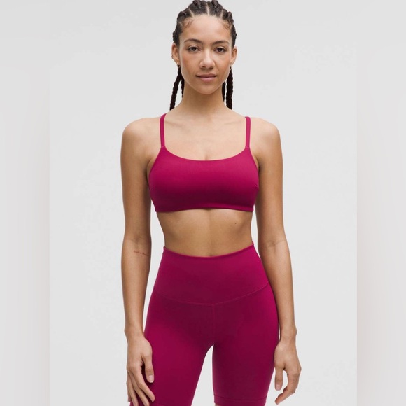 Lululemon Wunder Train Strappy Racer Bra *Light Support, C/D Cup
Magenta Smoke - Picture 2 of 10